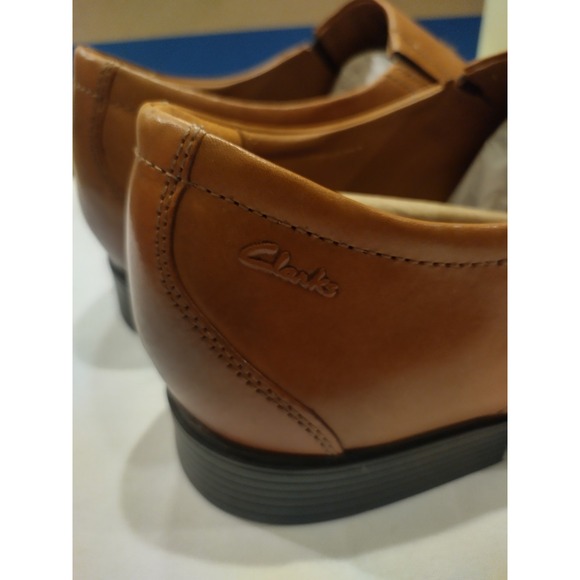 Whiddon Step Dark Tan Leather Loafers Size 15 M New In Box - Picture 6 of 8